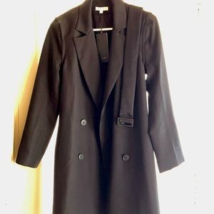 NWT VETTA CAPSULE BLACK BLAZER DRESS never worn, size small.